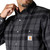 Carhartt Men's Relaxed Fit Flannel Sherpa-Lined Shirt Jac