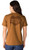 Carhartt Women's Carhartt Brown Irvine Relaxed Heritage Heart Short Sleeve T-Shirt