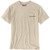 Carhartt Men's Oat Milk Irvine Relaxed Pacific Northwest Short Sleeve T-Shirt