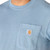 Carhartt Men's Irvine Relaxed Fit Midweight Short Sleeve Garment Dyed Pocket T-Shirt
