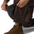 Carhartt Men's Dark Brown Loose Fit Washed Duck Insulated Bib Overall