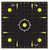 Allen Company EZ Aim Splash Reactive Paper Black Chartreuse Sight In Grid Targets 12x12 inch - 12 Pack
