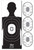 Allen Company EZ Aim Handgun Trainer Corrugated White Shooting Target Backer 23x35 Inch 1 Pack