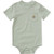 Carhartt Boys Infant Sea Foam Short Sleeve Pocket Bodysuit