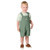 Carhartt Boys Toddler Green Mountain Camping Short Sleeve T - Shirt And Cargo Shortall Set