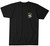 Howitzer Men's Black Tomorrow Skull & Snake Short Sleeve Graphic T-Shirt