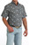 Cinch Men's Tan Paisley Print Short Sleeve Button Down Shirt
