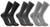 Carhartt Men's Midweight Synthetic-Cotton Blend Crew Sock 3-Pack Assorted