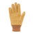 Carhartt Youth Brown Barley Synthetic Suede Knit Cuff Glove
