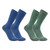 Carhartt Men's Midweight Cotton Blend Crew Sock - Assorted 2-Pack