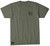 Howitzer Men's Olive Heather Pledge Flag Short Sleeve Graphic T-Shirt