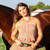 Cotton & Rye Ladies Rust & White Gingham Smocked Tank Top