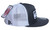 Red Dirt Hat Charcoal & White Anderson Bean Boots Patch Mesh Snapback Hat
