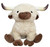 Cozy Pals 36" White Highland Cow Stuffed Animal