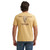 Wrangler Mens Yellow Longhorn Short Sleeve Graphic T-Shirt