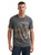 Wrangler Mens Black Charcoal 8 Seconds Short Sleeve Graphic T-Shirt