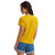 Wrangler Womens Yellow Gold 1873 Coors Beer Short Sleeve Graphic T-Shirt