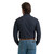 Wrangler Mens Black Desert Ember Dot Long Sleeve Western Snap Shirt