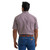 Wrangler Mens Red Mesa Short Sleeve One Pocket Western Button Down Shirt