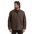 Wrangler Mens Brown Reversible Solid and Southwestern Print Long Sleeve Jacket