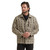 Wrangler Mens Brown Reversible Solid and Southwestern Print Long Sleeve Jacket