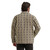 Wrangler Mens Brown Reversible Solid and Southwestern Print Long Sleeve Jacket