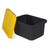 Edge Plastics Black & Yellow Tough Box Storage Tote - 5 Gallon