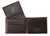 Nacona Mens Black Boot Stitch Leather Rodeo Wallet