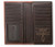 Ariat Mens Brown Redline Shield Leather Rodeo Wallet