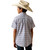 Ariat Boy's White  Multi Southwest Print Short Sleeve Button Up Baxter Shirt