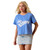 Ariat Women's Ultramarine Cowboy Club Sherpa Embroidered short Sleeve T-Shirt