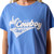 Ariat Women's Ultramarine Cowboy Club Sherpa Embroidered short Sleeve T-Shirt
