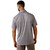 Ariat Men's White All Over Geo Print Short Sleeve Polo Shirt