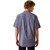 Ariat Boys Evening Blue Medallion Print Bill Classic Fit Short Sleeve Button Up Shirt