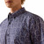Ariat Boys Evening Blue Medallion Print Bill Classic Fit Short Sleeve Button Up Shirt