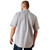 Ariat Men's Sleet Grey Geo Print Bosco Short Sleeve Button Up Shirt