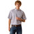 Ariat Men's White Multi Southwest Print Baxter Classic Fit Short Sleeve Button Up Shirt