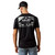Ariat Men's Black Lockup Flag Painted Graphic Short Sleeve T-Shirt