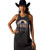  Ariat Women's Black Mineral Wash Desert Mirage Graphic Sleeveless Dress