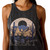  Ariat Women's Black Mineral Wash Desert Mirage Graphic Sleeveless Dress