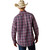 Ariat Men's Evening Blue Plaid Pro Series Blaze Classic Fit Long Sleeve Button Up Shirt