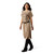 Ariat Women's Taupe Mineral Wash Wild West Graphic Short Sleeve Bandito Dress