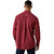 Ariat Men's Red Scroll Print Team Dylan Long Sleeve Button Up Shirt
