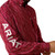 Ariat Men's Red Scroll Print Team Dylan Long Sleeve Button Up Shirt