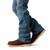 Ariat Men's Rebar M4 Relaxed DuraStretch Basic Blue Haze Boot Cut Jean