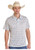 Rock & Roll Denim Mens Rust Stockyard Novelty Print Short Sleeve Polo Shirt