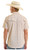 Rock & Roll Denim Mens Cream Desert Geo Tek Mesh Short Sleeve Western Snap Shirt