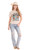 Rock & Roll Denim Womens Taupe Soul of the South Western Graphic Short Sleeve T Shirt