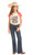 Rock & Roll Denim Girls Dark Vintage Wash Turquoise Bootstitch Bootcut Jeans