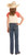 Rock & Roll Denim Girls Dark Vintage Wash Turquoise Bootstitch Bootcut Jeans